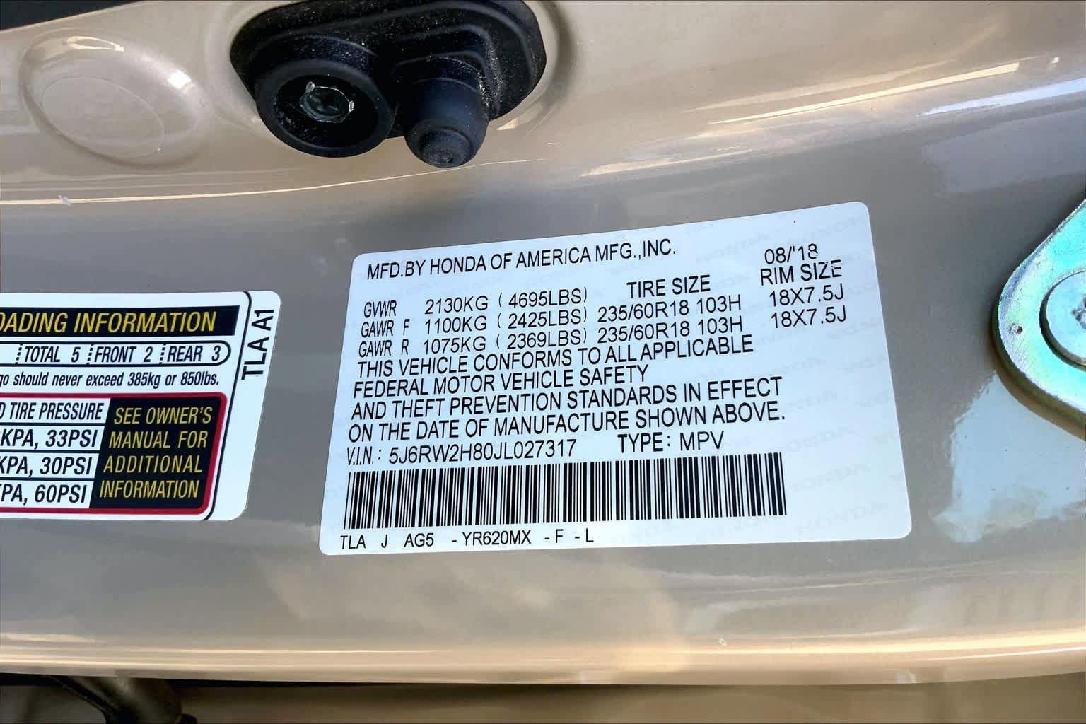 Used 2018 Honda CR-V EX-L image 37