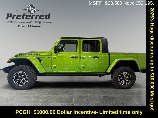 New 2025 Jeep Gladiator Rubicon w/ Safety Group image 2