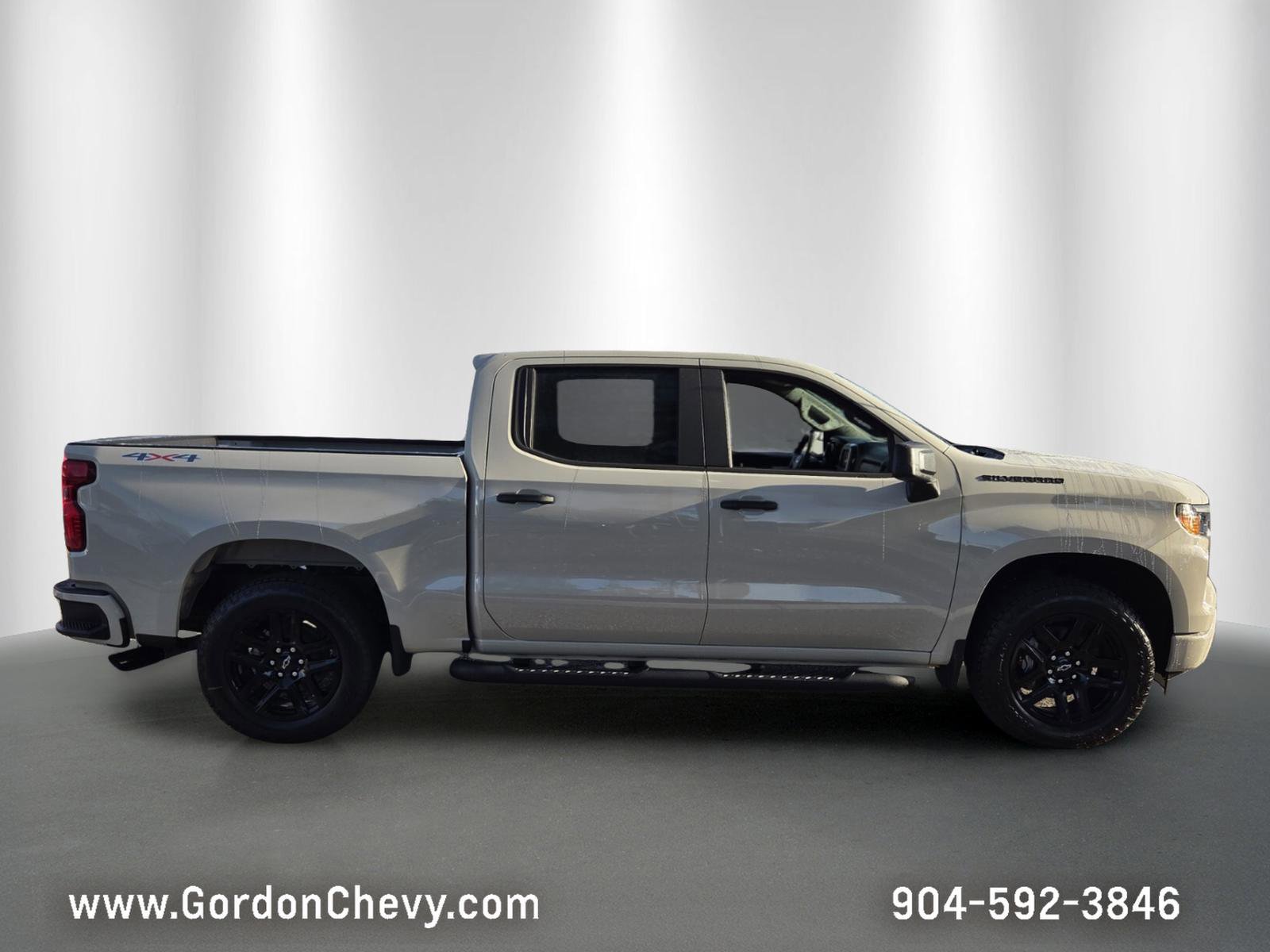 New 2026 Chevrolet Silverado 1500 Custom w/ Turbomax Blackout Package AWD/4WD image 8
