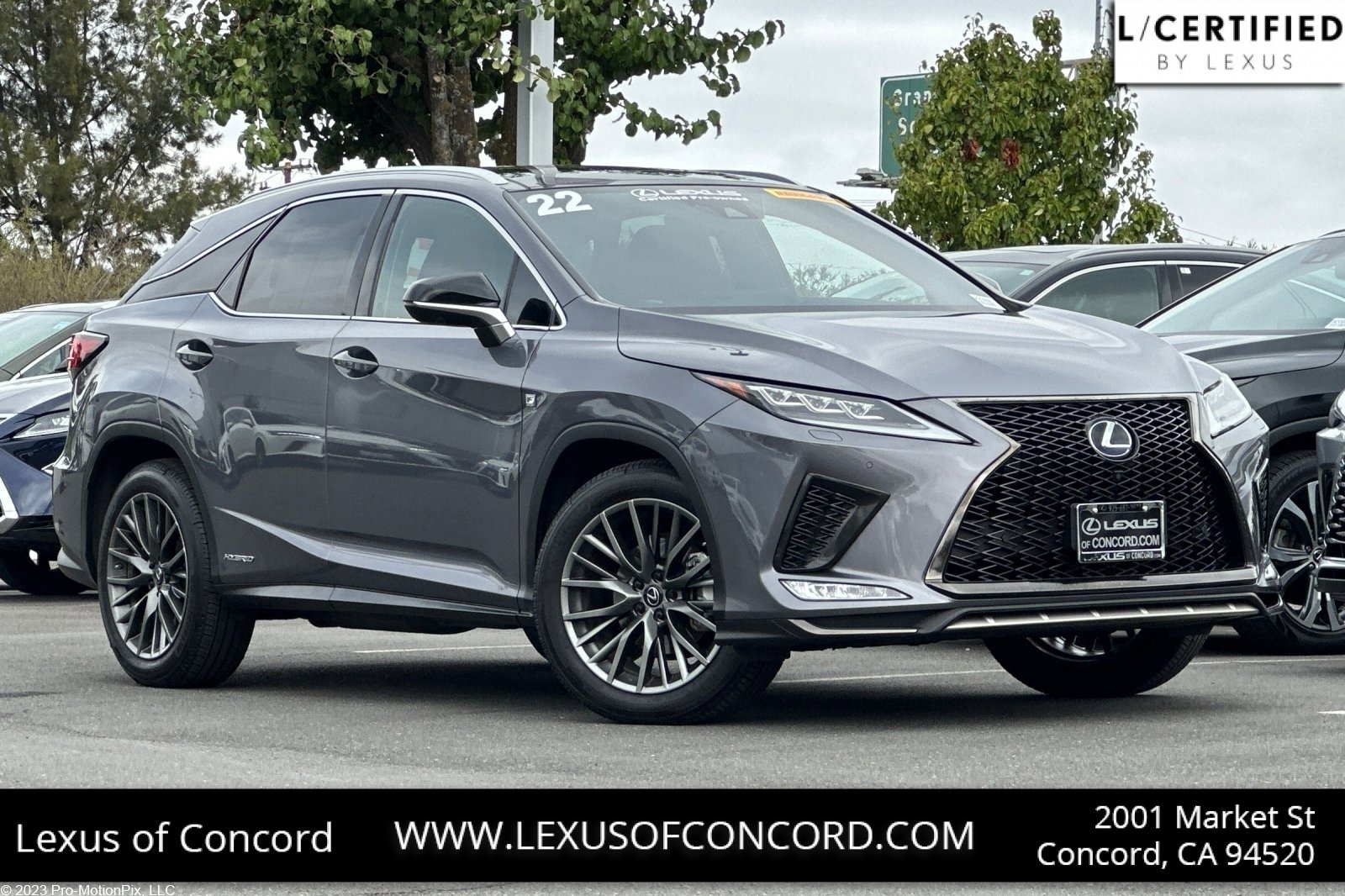 Certified 2022 Lexus RX 450h F Sport