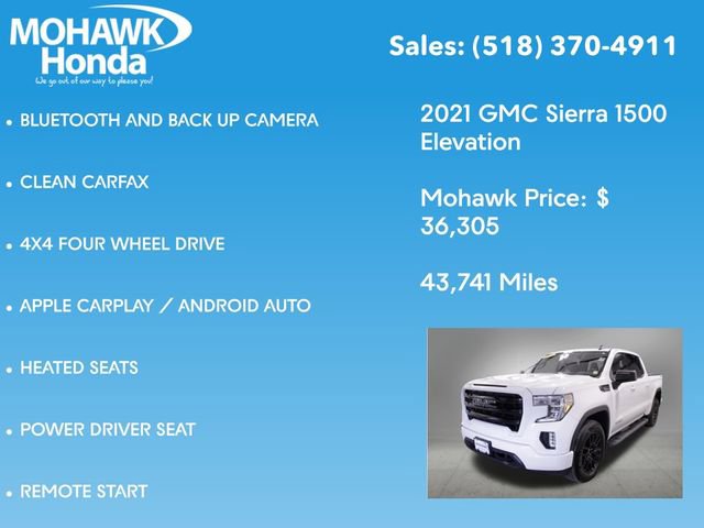 Used 2021 GMC Sierra 1500 Elevation w/ LPO, Elevation Black Package image 7