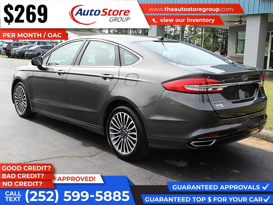 Used 2017 Ford Fusion SE w/ Fusion SE Technology Package image 8