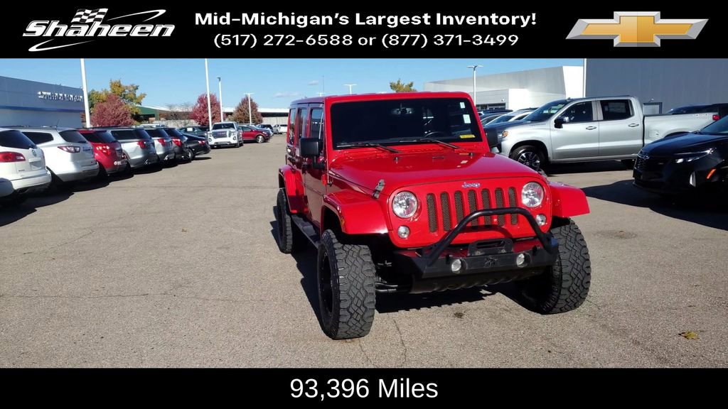 Used 2015 Jeep Wrangler Unlimited Sahara w/ Connectivity Group image 2