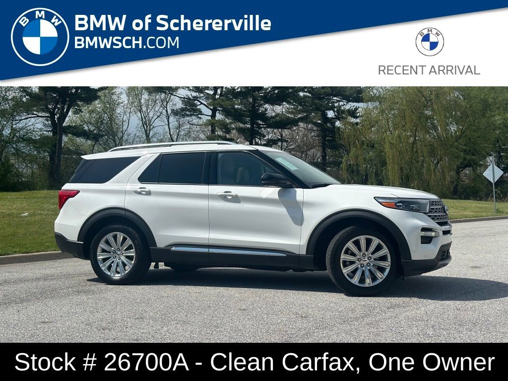 Used 2020 Ford Explorer Limited w/ Class III Trailer Tow Package