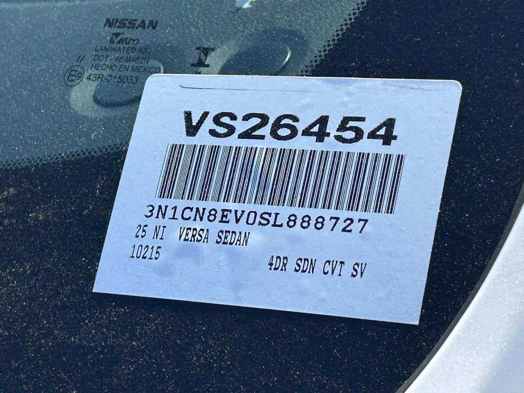 New 2025 Nissan Versa SV image 21