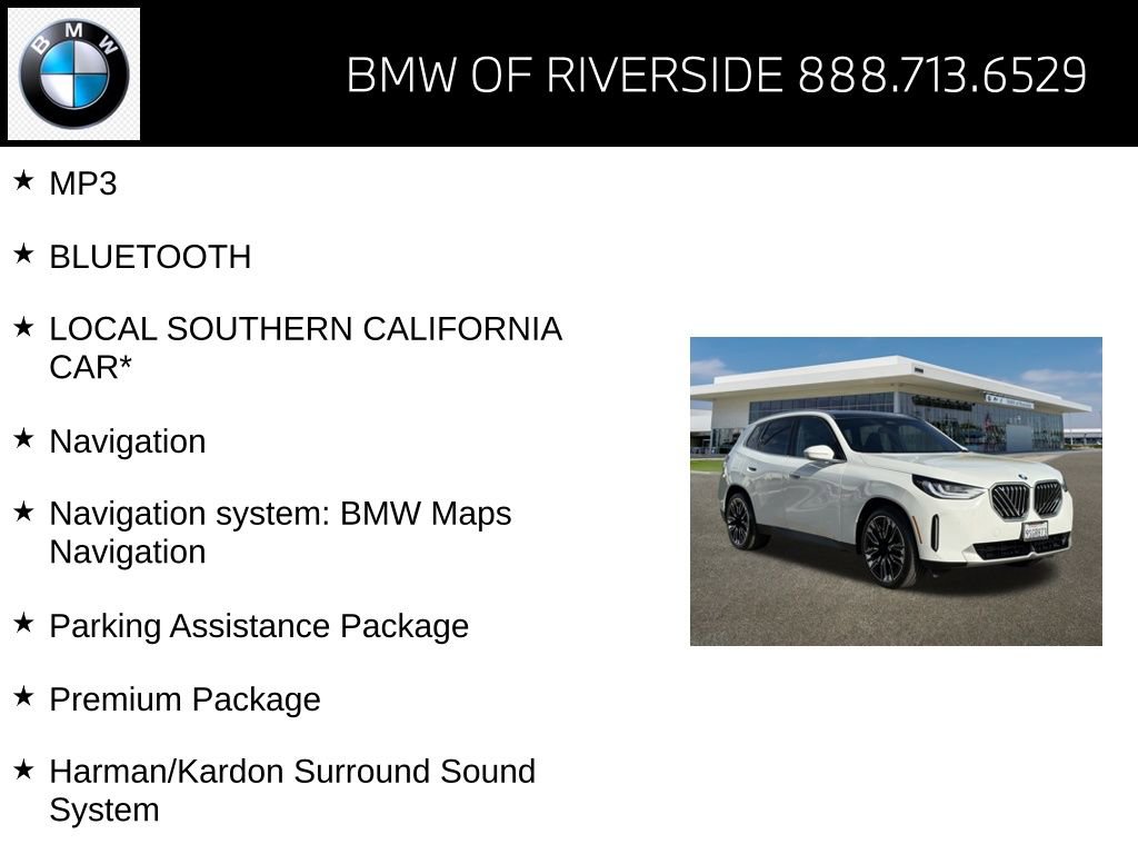 Used 2025 BMW X3 xDrive30i w/ Premium Package image 15