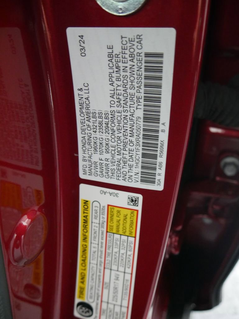 Used 2024 Honda Accord EX image 17