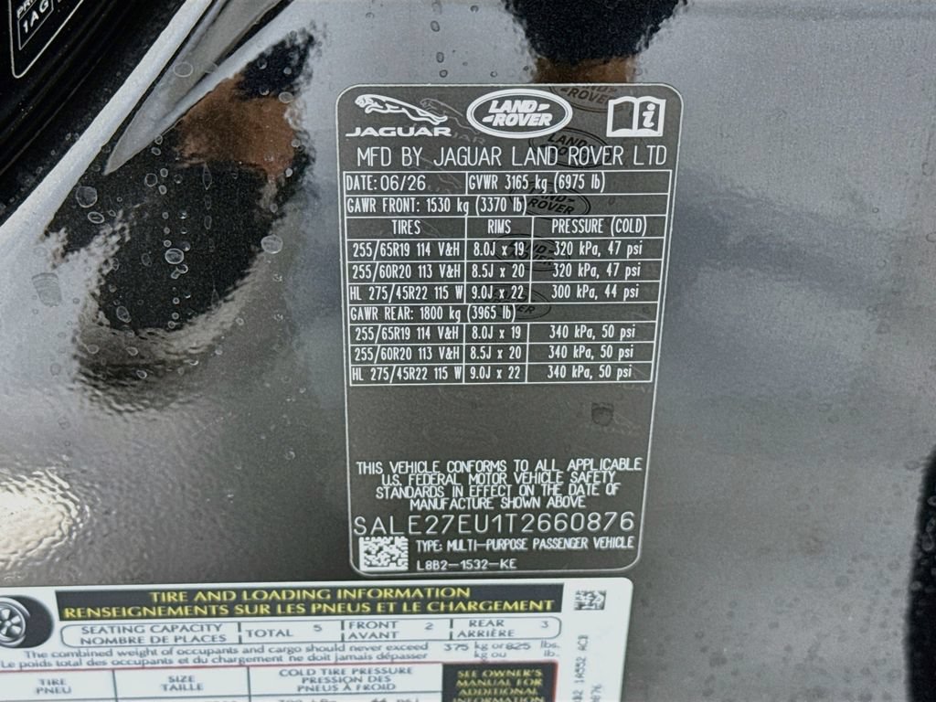 New 2026 Land Rover Defender 110 X-Dynamic SE AWD/4WD image 32