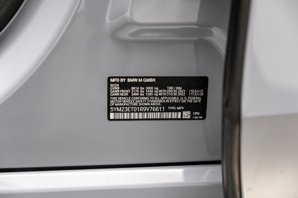 Used 2024 BMW X6 M Competition w/ Executive Package AWD/4WD image 81