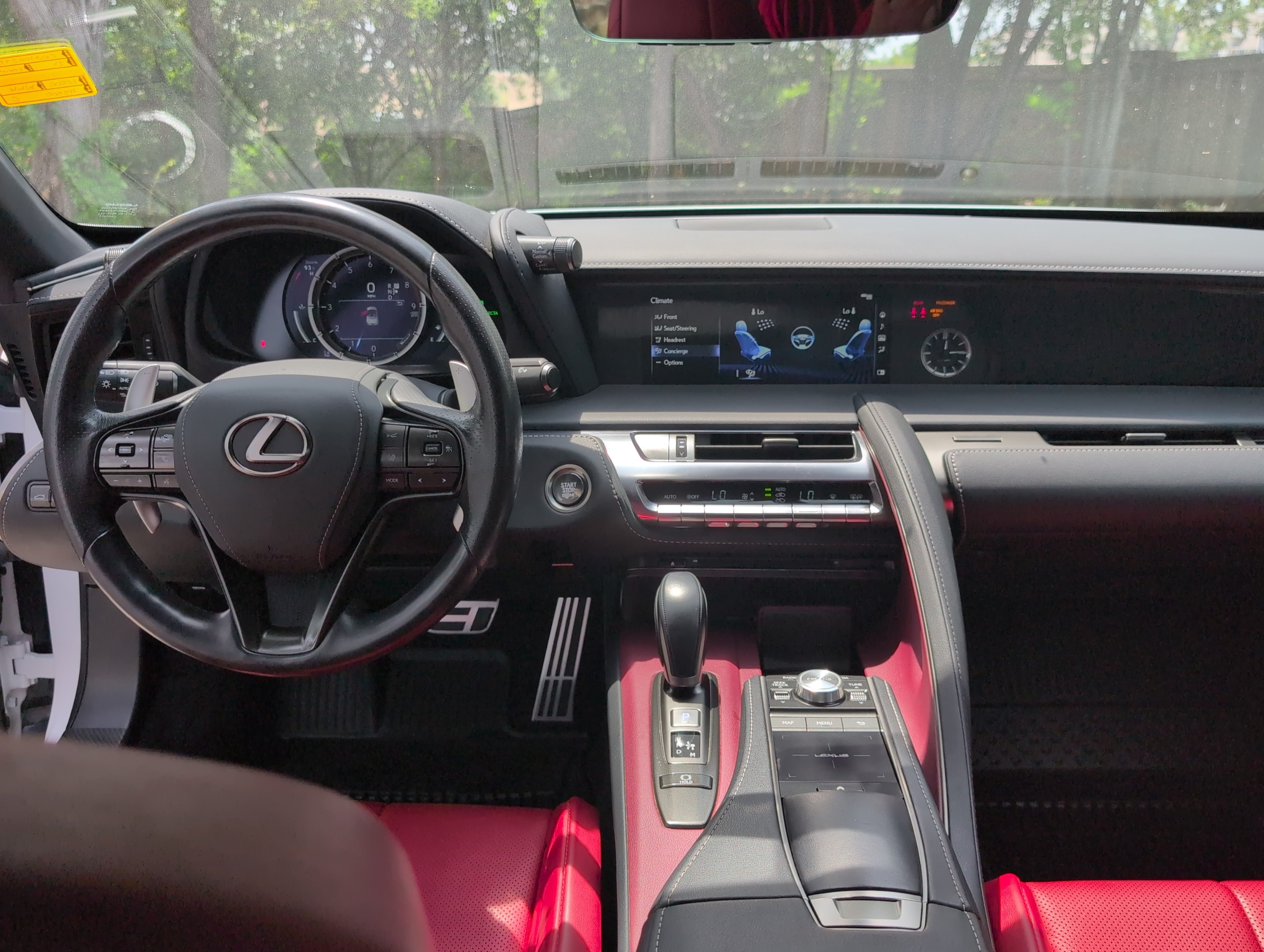 Certified 2021 Lexus LC 500 Convertible w/ Touring Package RWD image 15