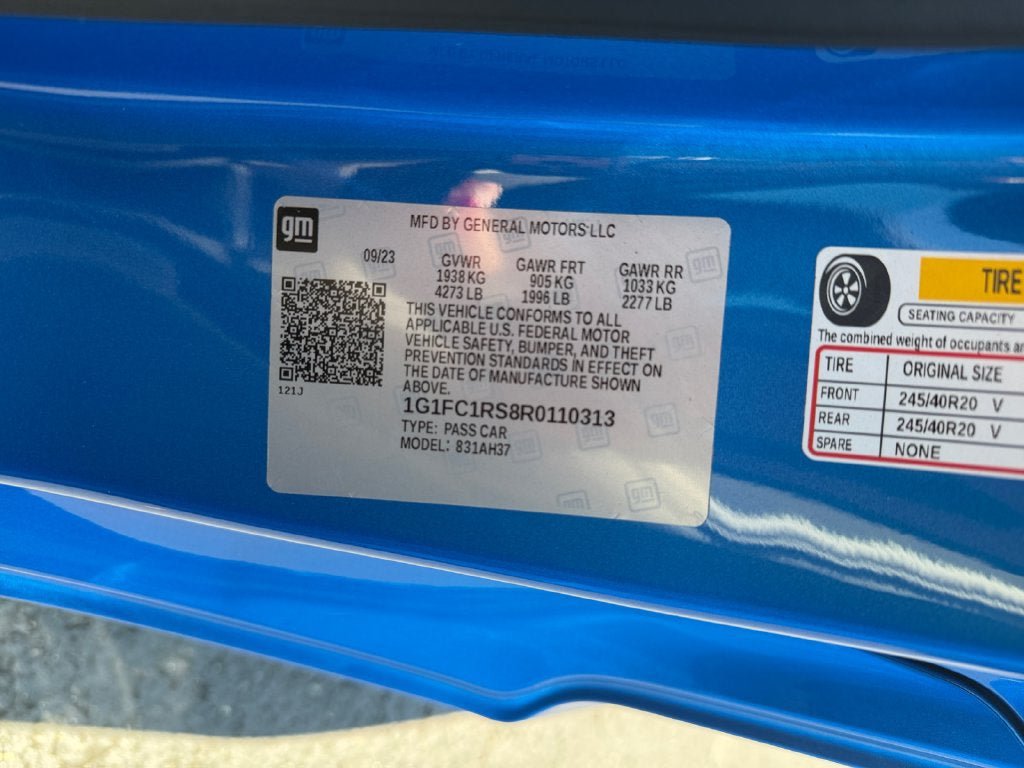 Used 2024 Chevrolet Camaro LT w/ RS Package RWD image 37