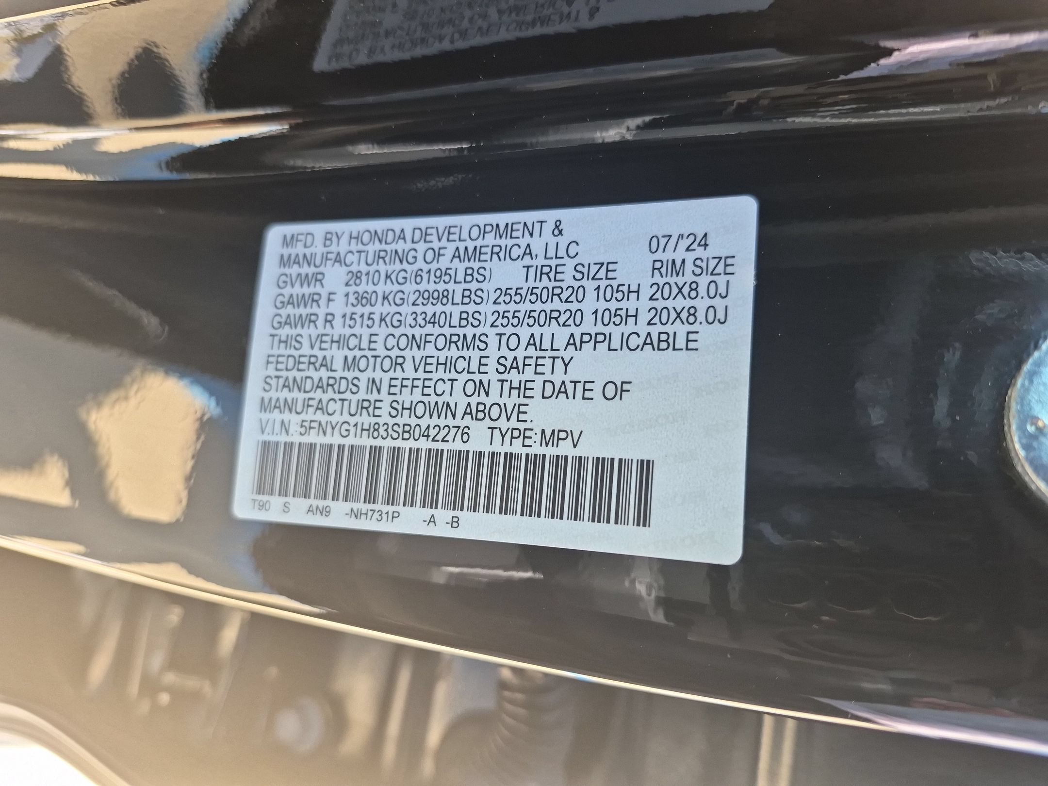 Certified 2025 Honda Pilot Elite image 37