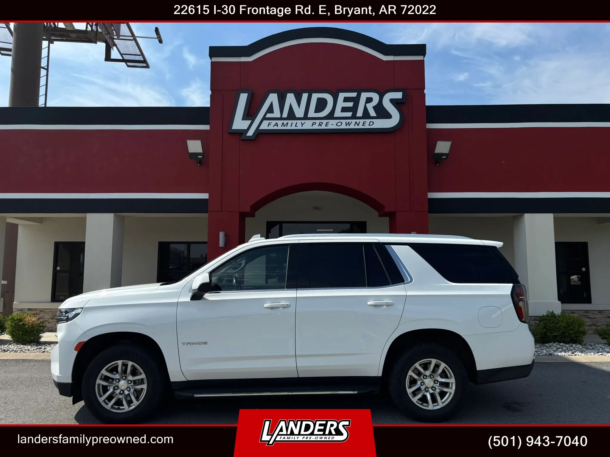 Used 2021 Chevrolet Tahoe LT RWD image 1