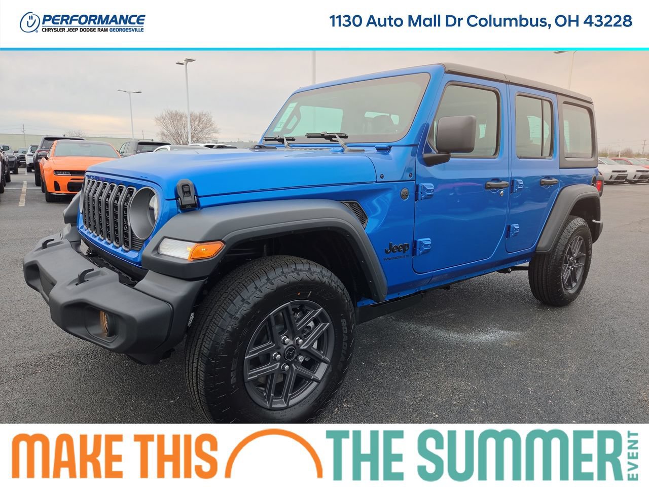 New 2026 Jeep Wrangler Unlimited Sport AWD/4WD image 3