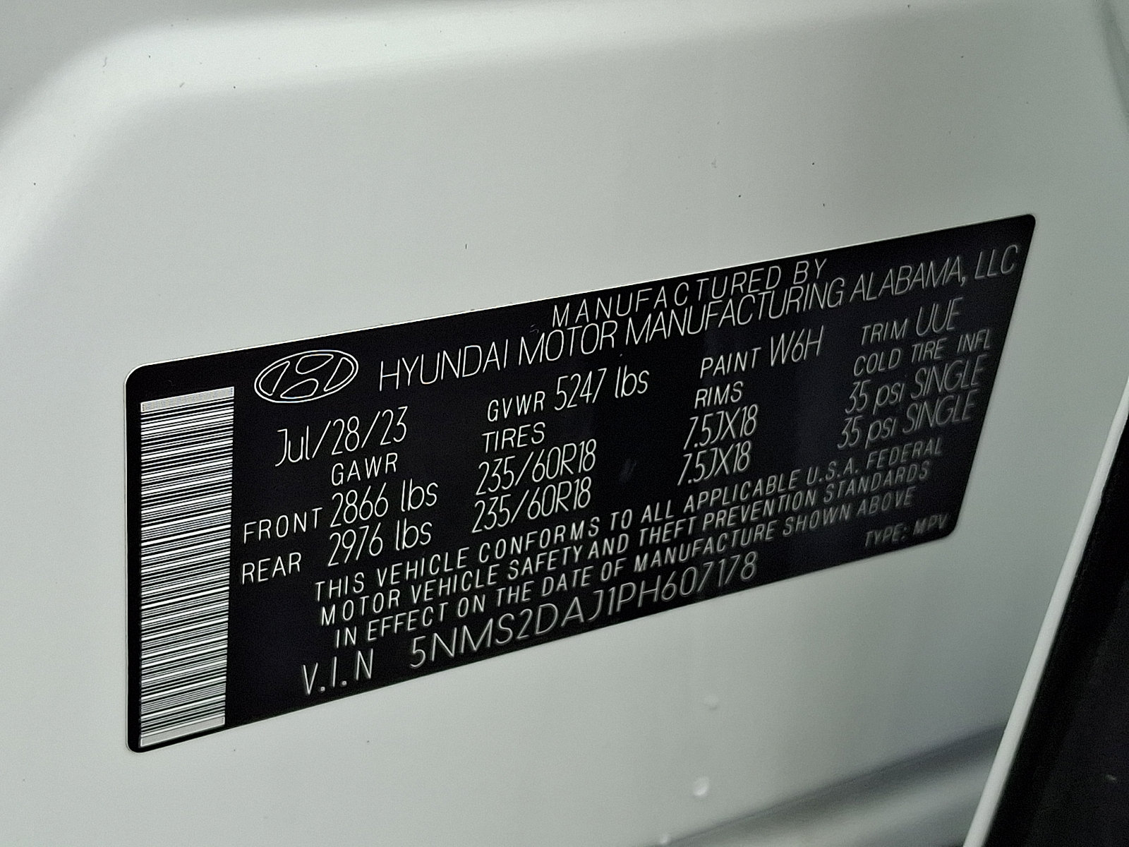 Certified 2023 Hyundai Santa Fe SEL AWD/4WD image 29