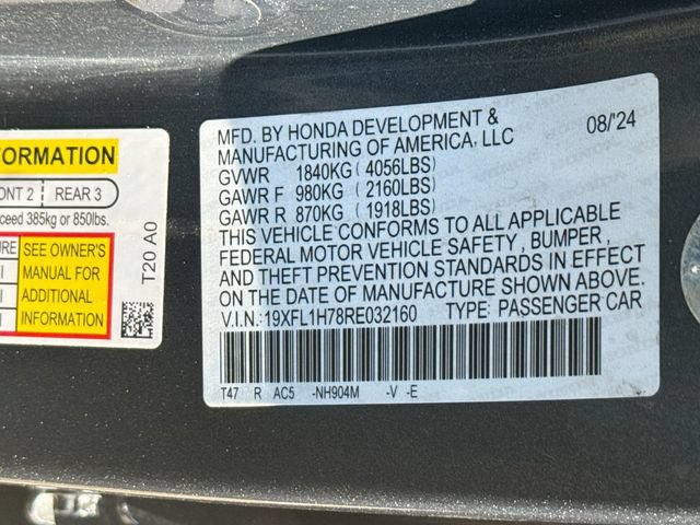 Used 2024 Honda Civic EX-L image 34