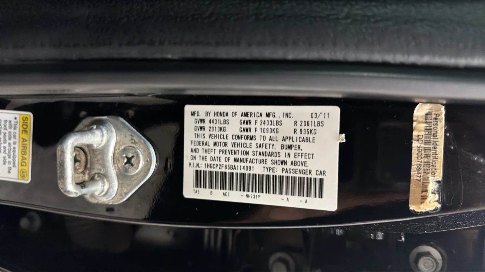 Used 2011 Honda Accord EX-L image 28