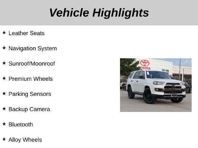 Used 2021 Toyota 4Runner Nightshade AWD/4WD image 5
