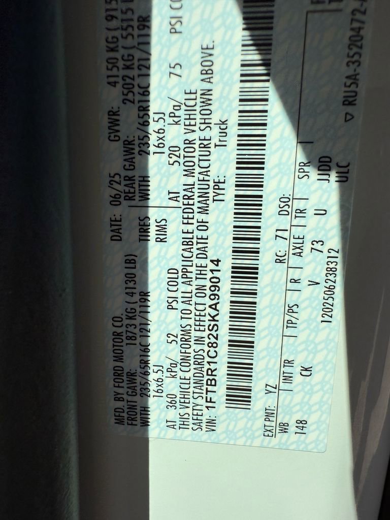 New 2025 Ford Transit 250 148 Medium Roof w/ Interior Upgrade Package RWD image 29