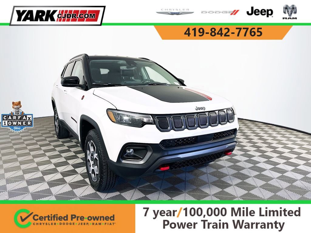 Certified 2022 Jeep Compass Trailhawk w/ Trailhawk Convenience Group