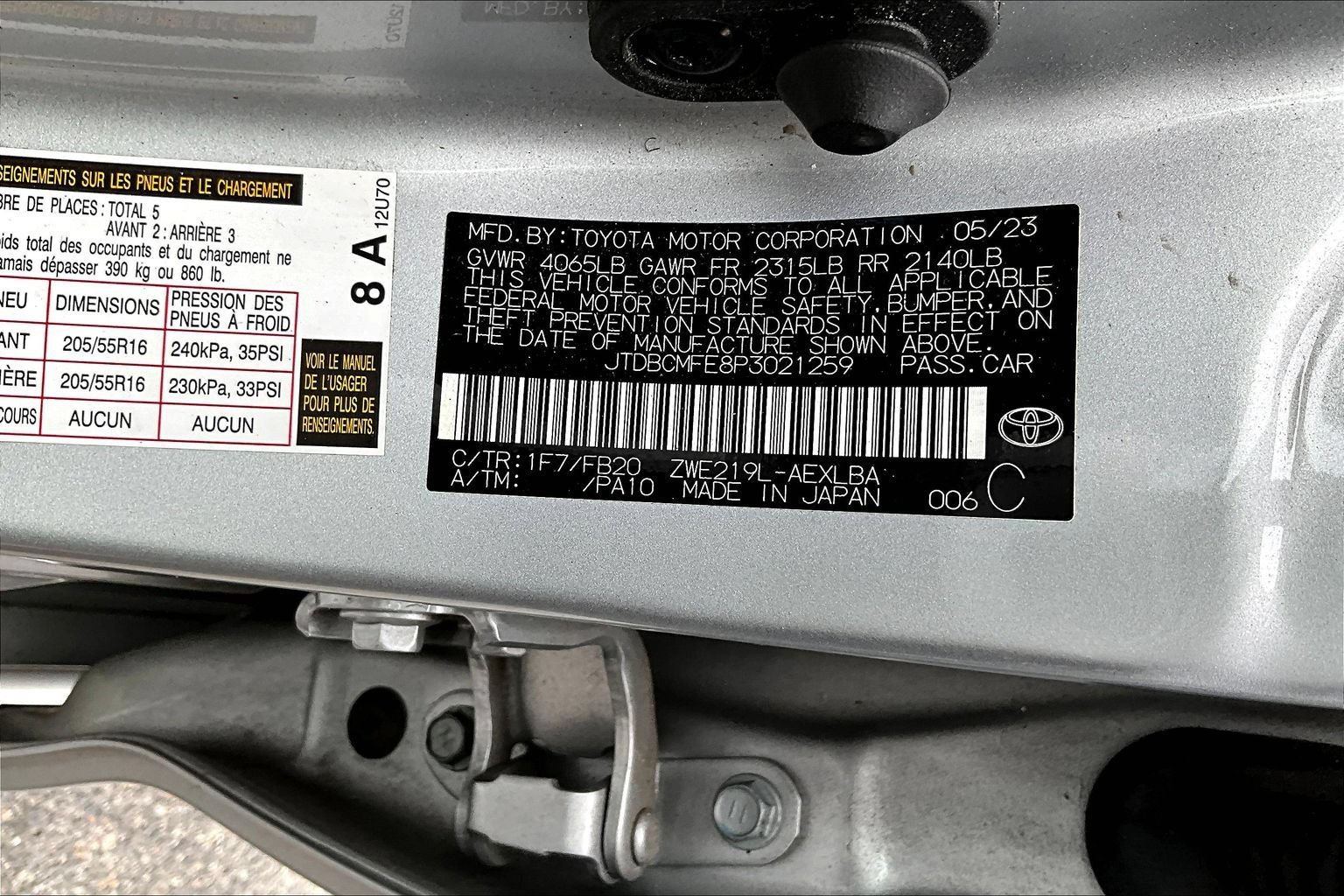 Used 2023 Toyota Corolla LE FWD image 17