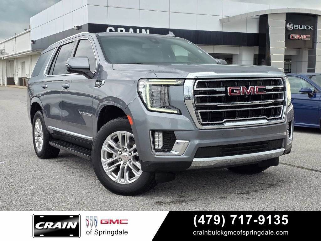 Used 2022 GMC Yukon SLT w/ SLT Premium Package AWD/4WD image 1