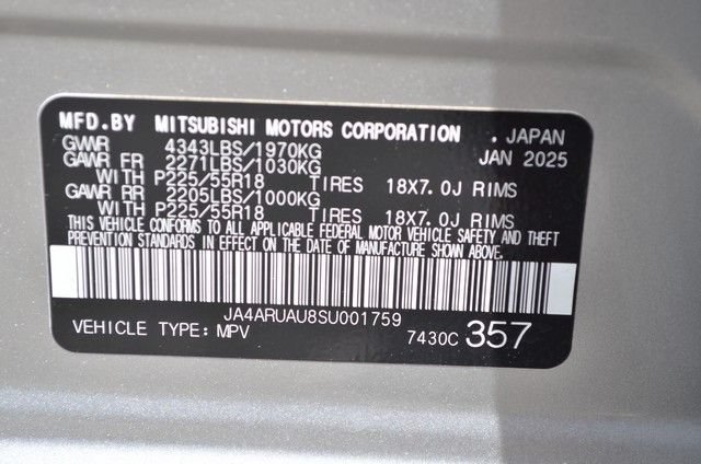 Used 2025 Mitsubishi Outlander Sport ES AWD/4WD image 14