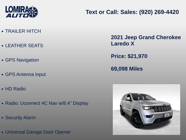 Used 2021 Jeep Grand Cherokee Altitude AWD/4WD image 33
