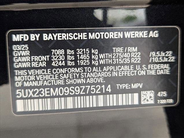 Used 2025 BMW X7 xDrive40i w/ Parking Assistance Package AWD/4WD image 28
