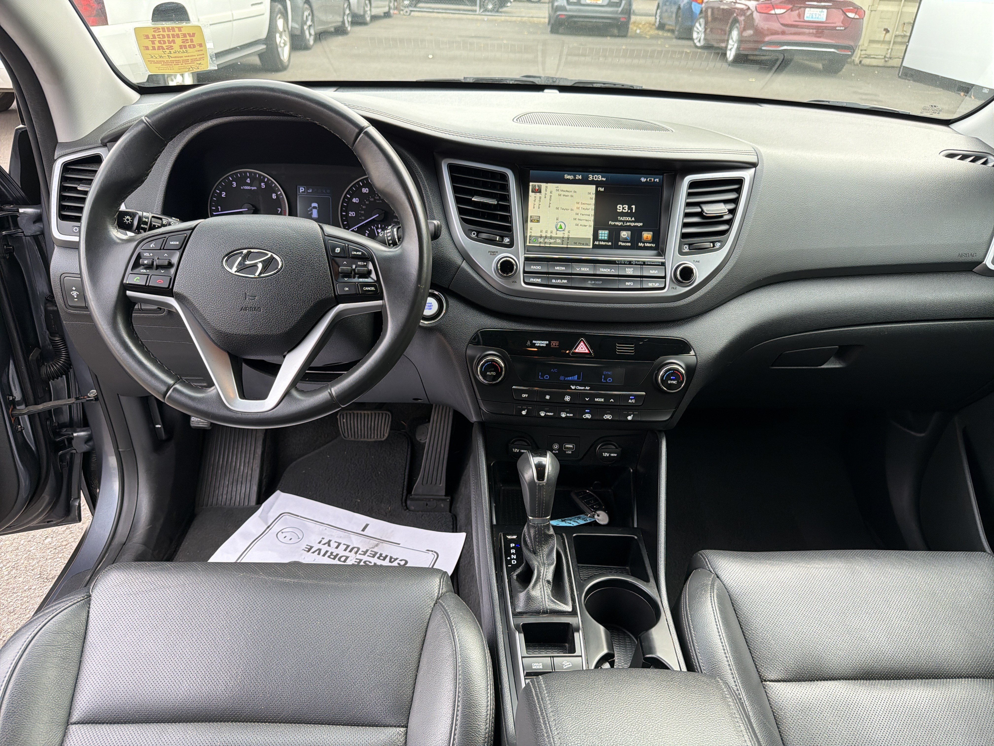 Used 2017 Hyundai Tucson Limited w/ Cargo Package AWD/4WD image 11