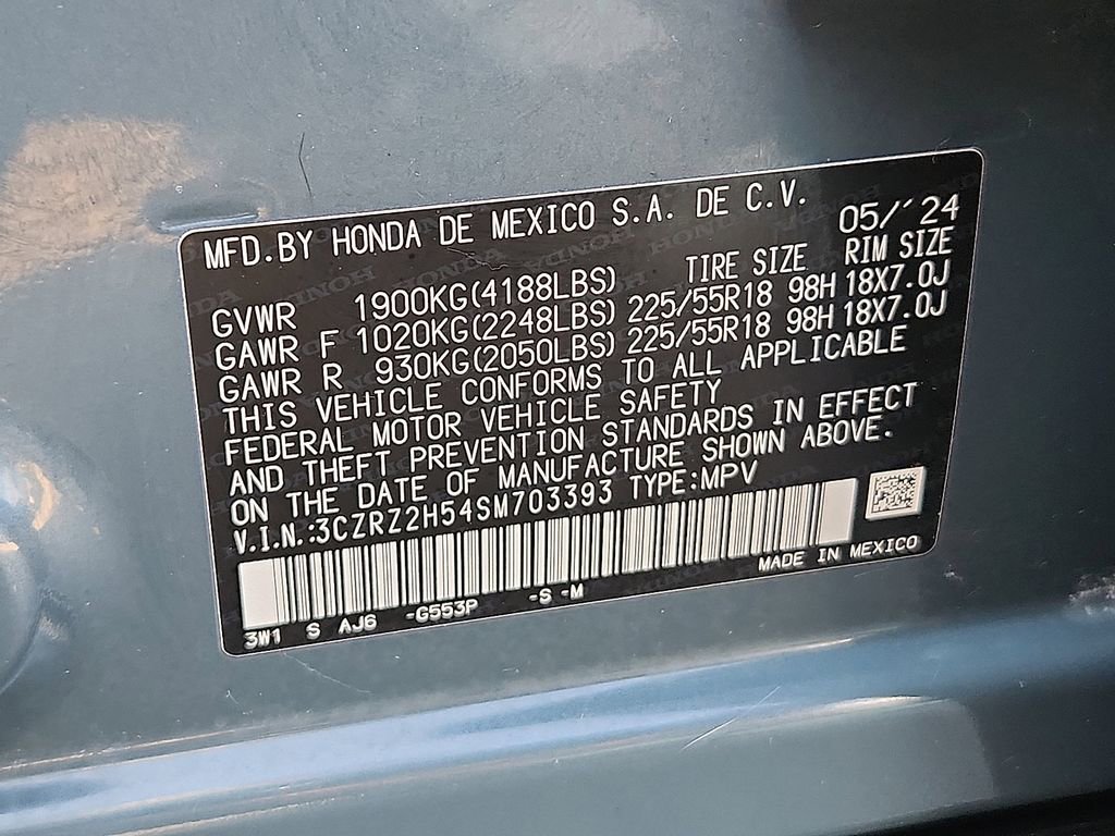 Used 2025 Honda HR-V Sport image 20