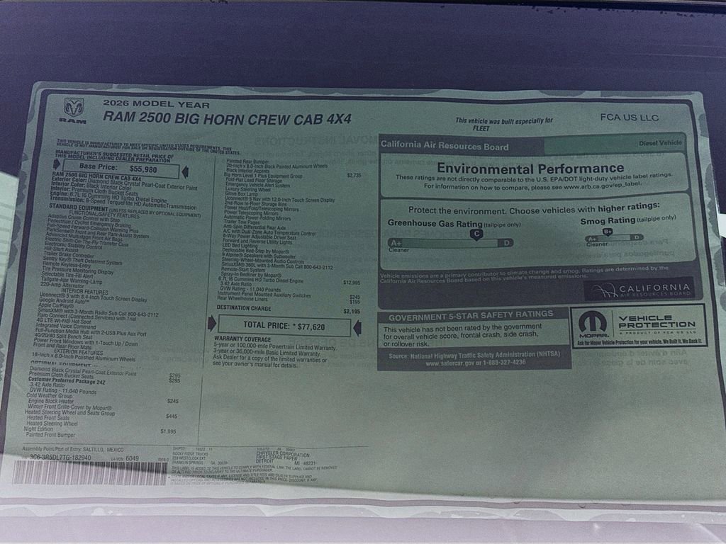 New 2026 RAM 2500 Big Horn image 21