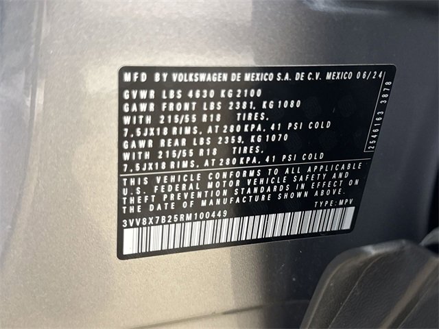 Used 2024 Volkswagen Taos S image 27