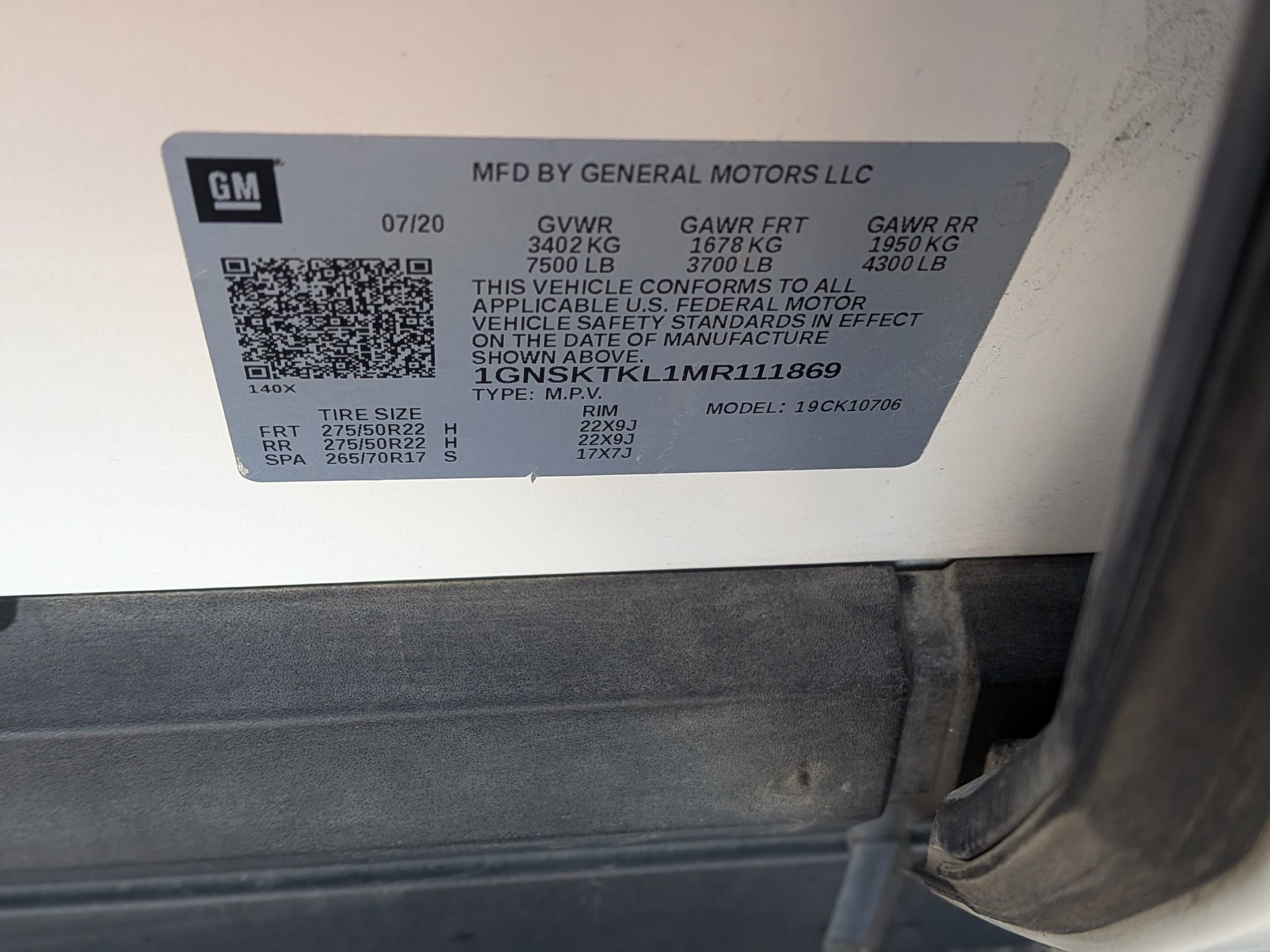 Used 2021 Chevrolet Tahoe High Country w/ Premium Package image 38