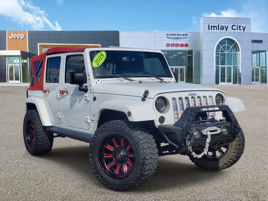 Used 2018 Jeep Wrangler Unlimited Sahara
