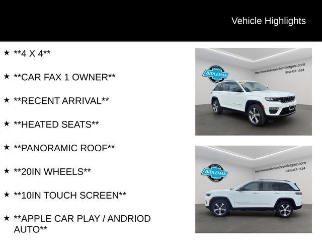 Used 2023 Jeep Grand Cherokee 4WD 4xe image 10