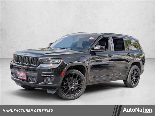 Certified 2025 Jeep Grand Cherokee L Limited w/ Black Appearance Package AWD/4WD image 1