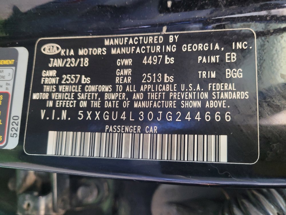 Used 2018 Kia Optima EX image 33