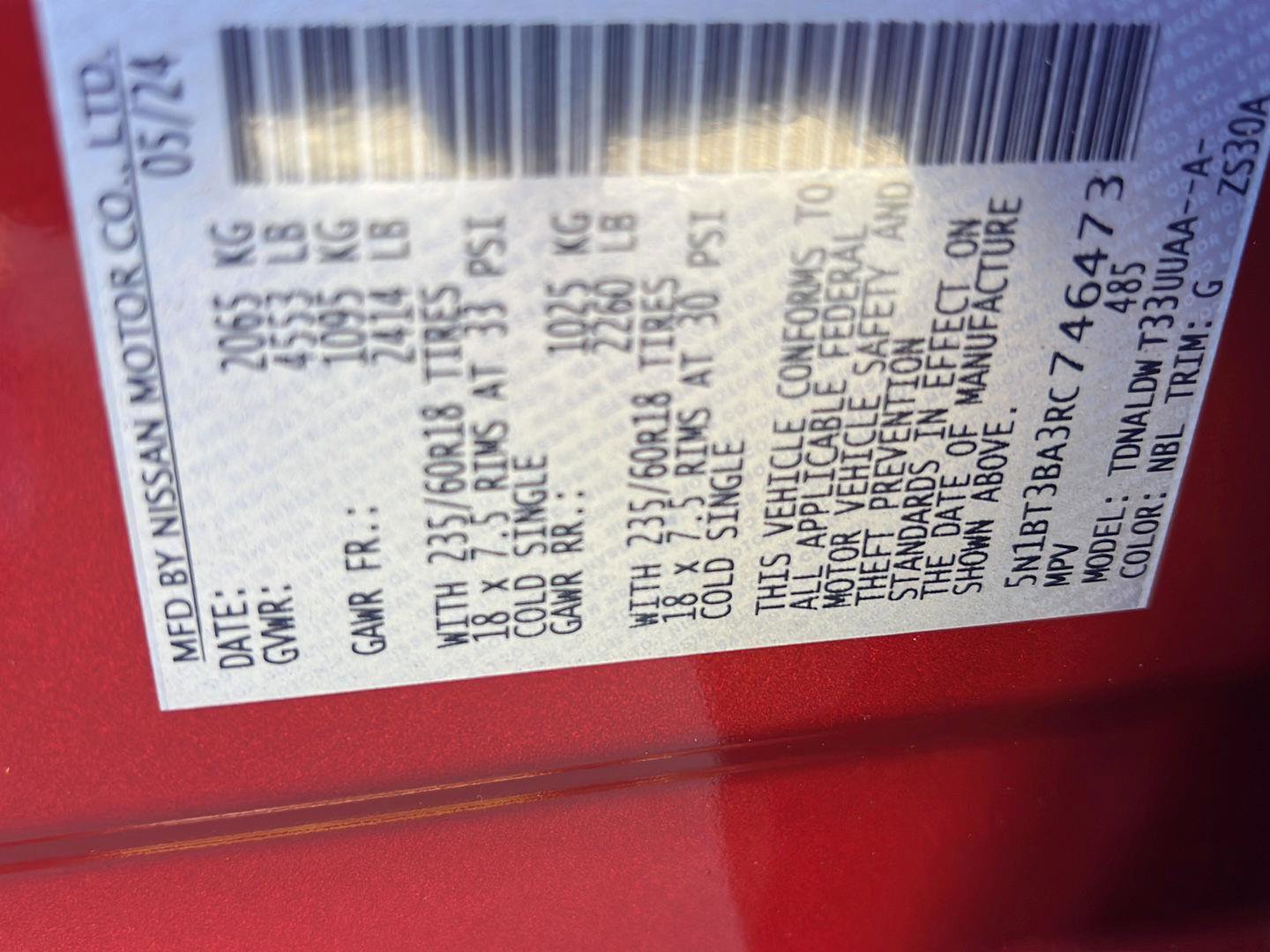 Used 2024 Nissan Rogue SV w/ SV Premium Package image 43