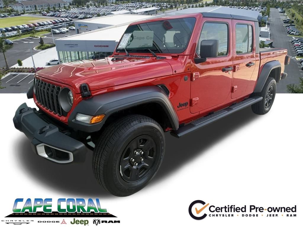 Certified 2025 Jeep Gladiator Sport image 1