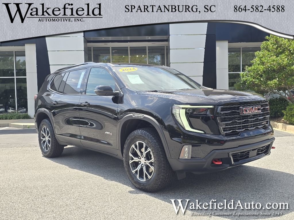 Certified 2024 GMC Acadia AT4 w/ LPO, Floor Liner Package
