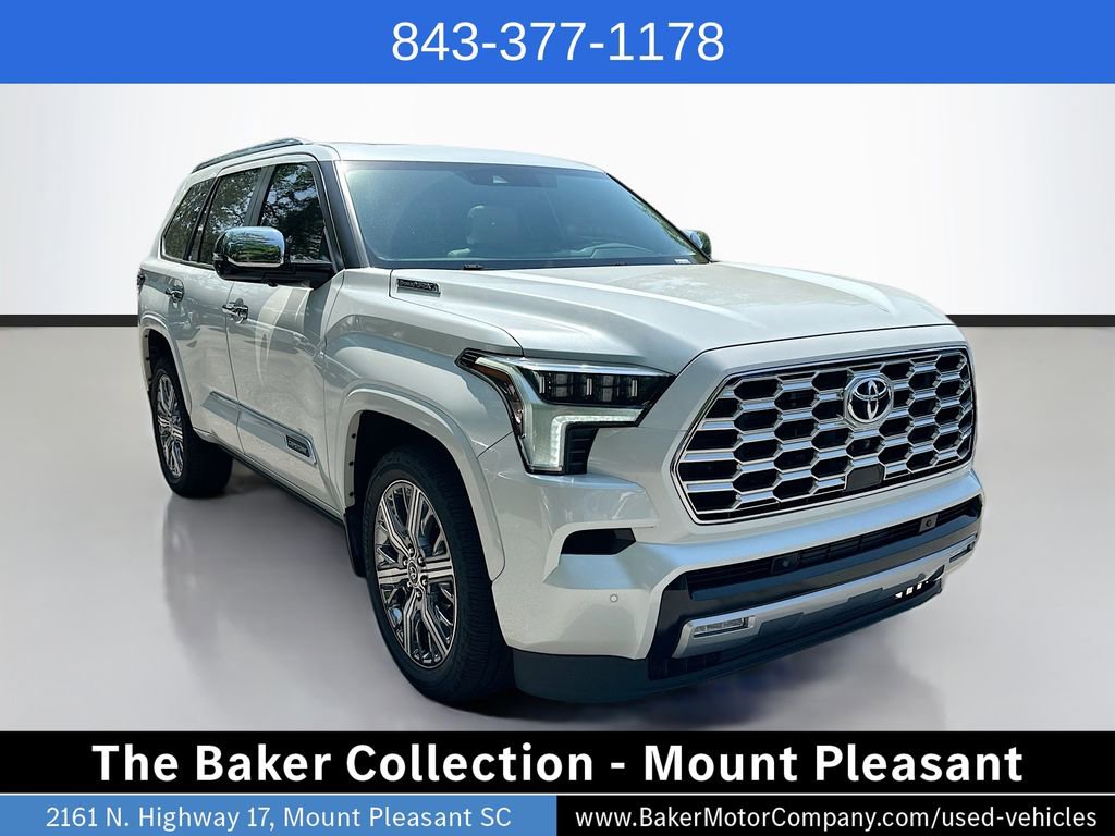 Used 2024 Toyota Sequoia Capstone AWD/4WD image 3