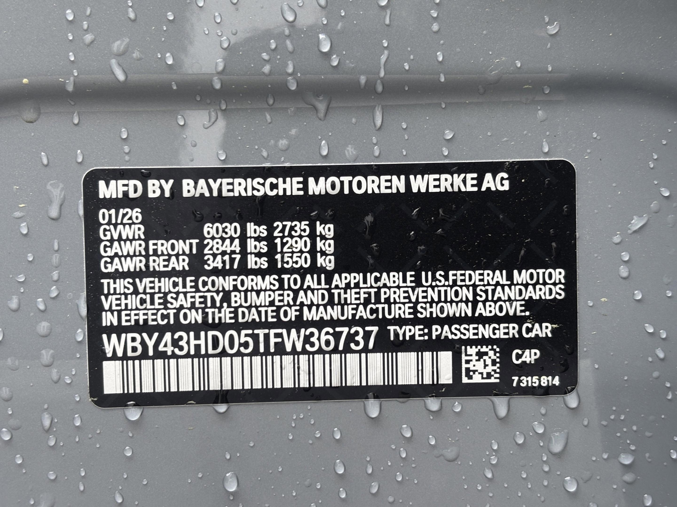 New 2026 BMW i4 xDrive40i w/ M Sport Package AWD/4WD image 33