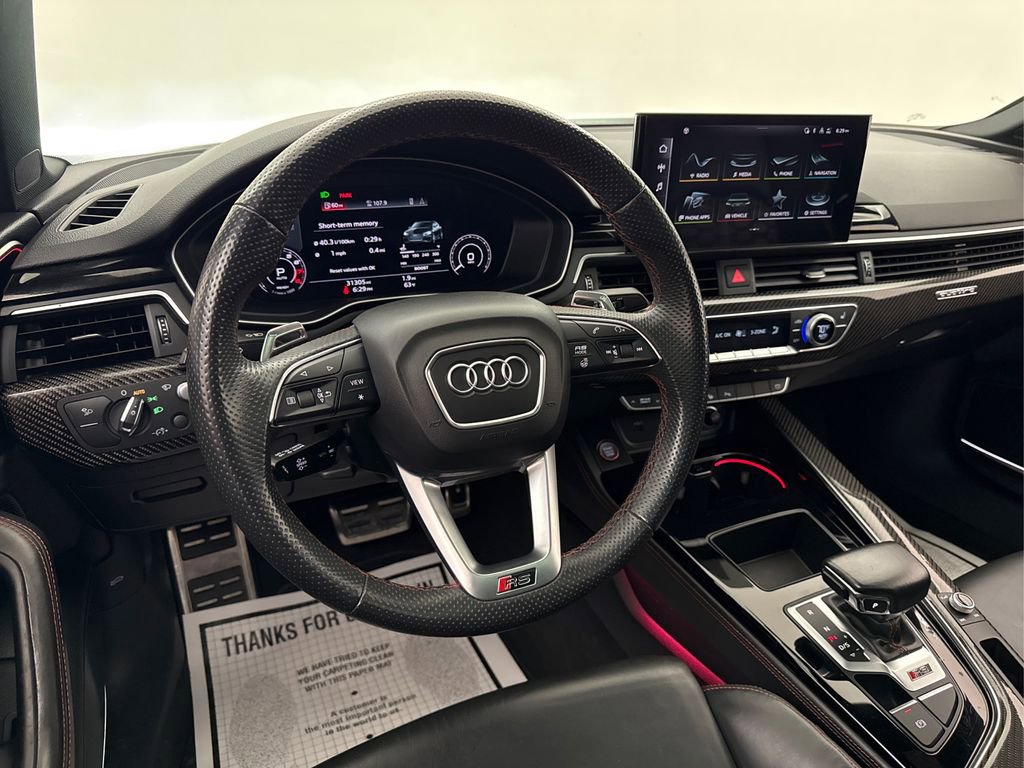 Used 2021 Audi RS 5 Sportback w/ Black Optic Carbon Package AWD/4WD image 37