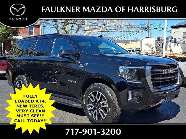 Used 2021 GMC Yukon AT4 w/ Rear Media and Nav Package image 1