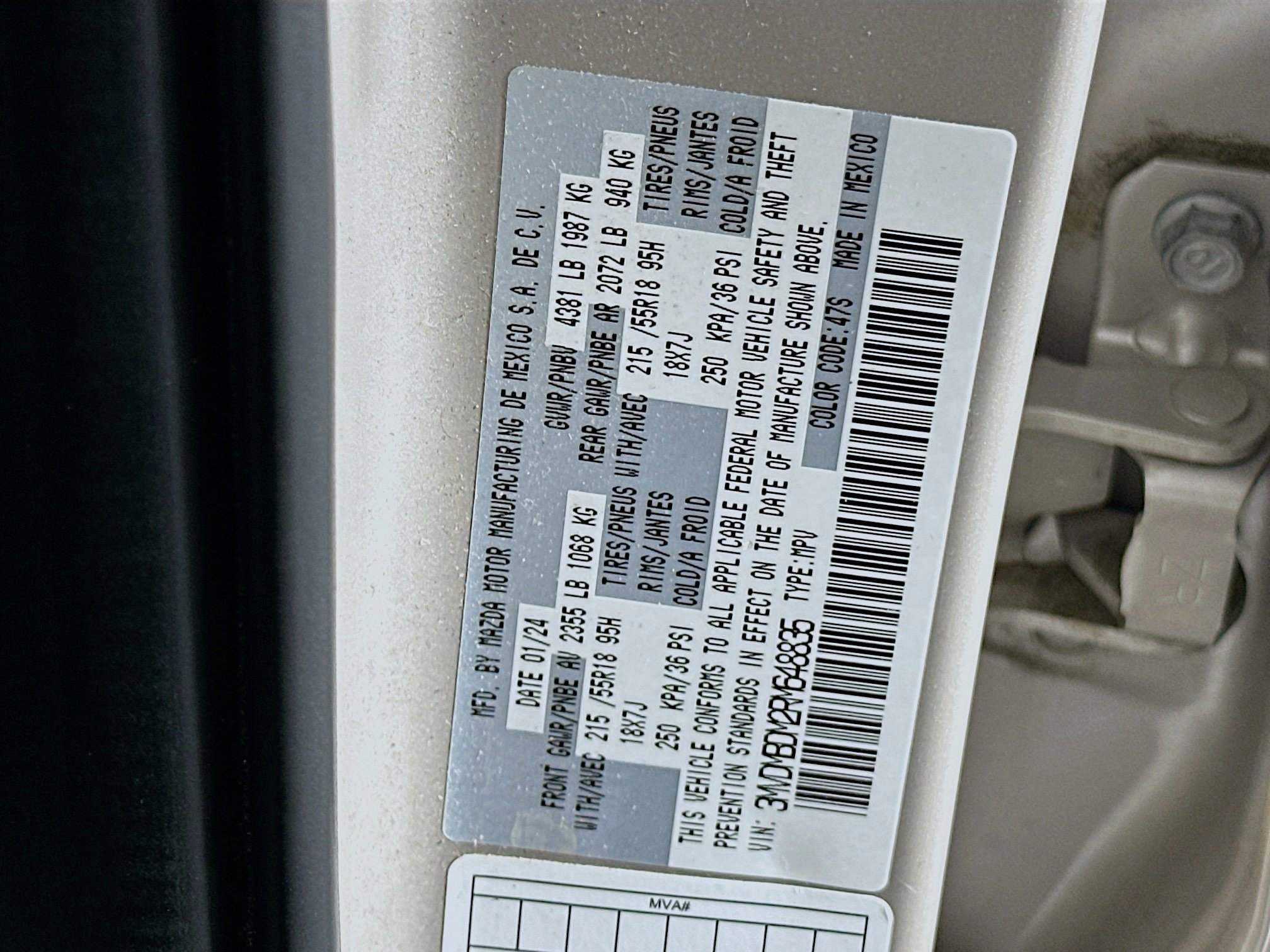 Used 2024 MAZDA CX-30 AWD 2.5 S w/ Premium Package image 12