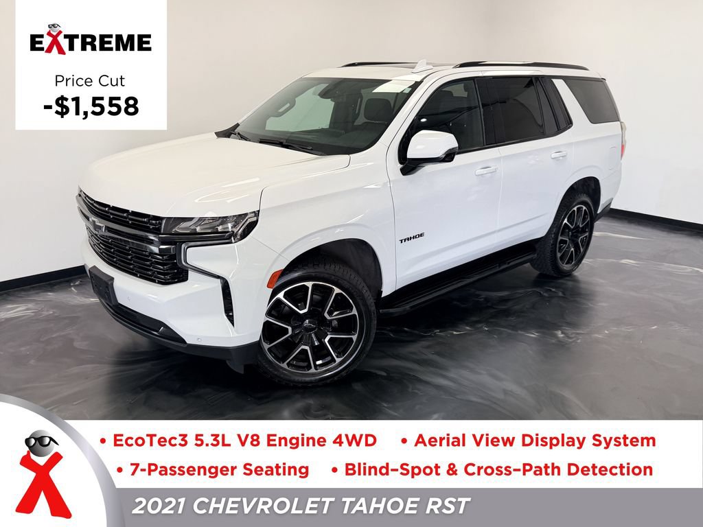 Used 2021 Chevrolet Tahoe RST w/ Luxury Package