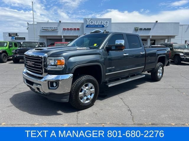 Used 2018 GMC Sierra 3500 SLT w/ Duramax Plus Package AWD/4WD image 1