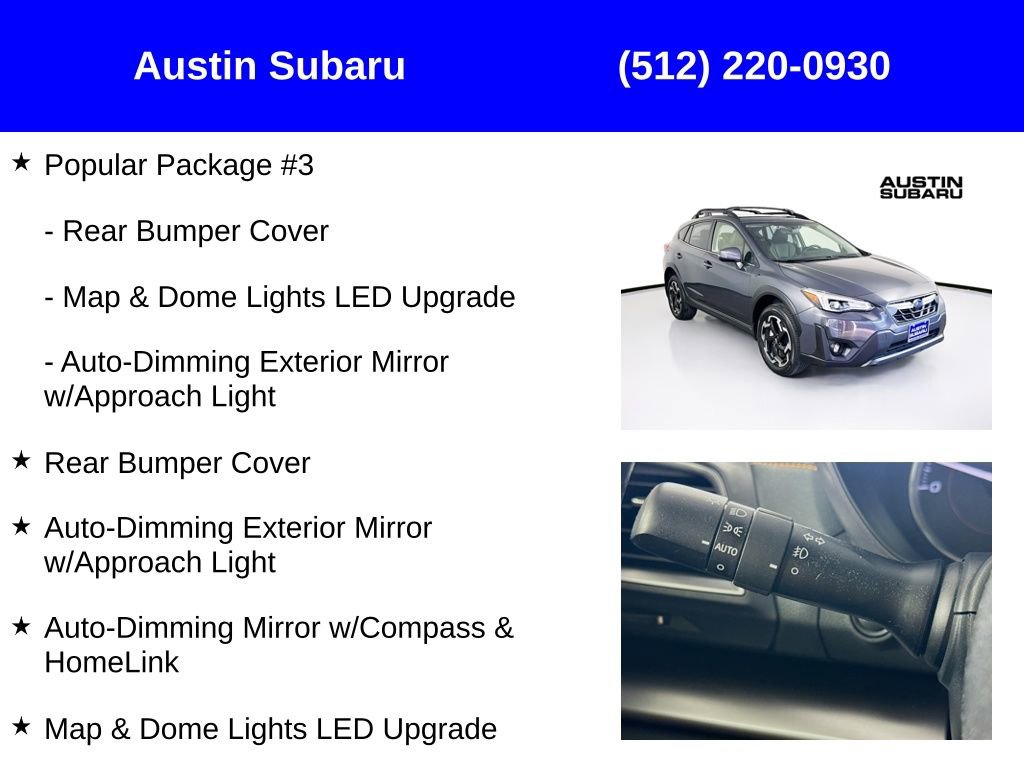 Used 2022 Subaru Crosstrek 2.5i Limited w/ Popular Package #3 image 16