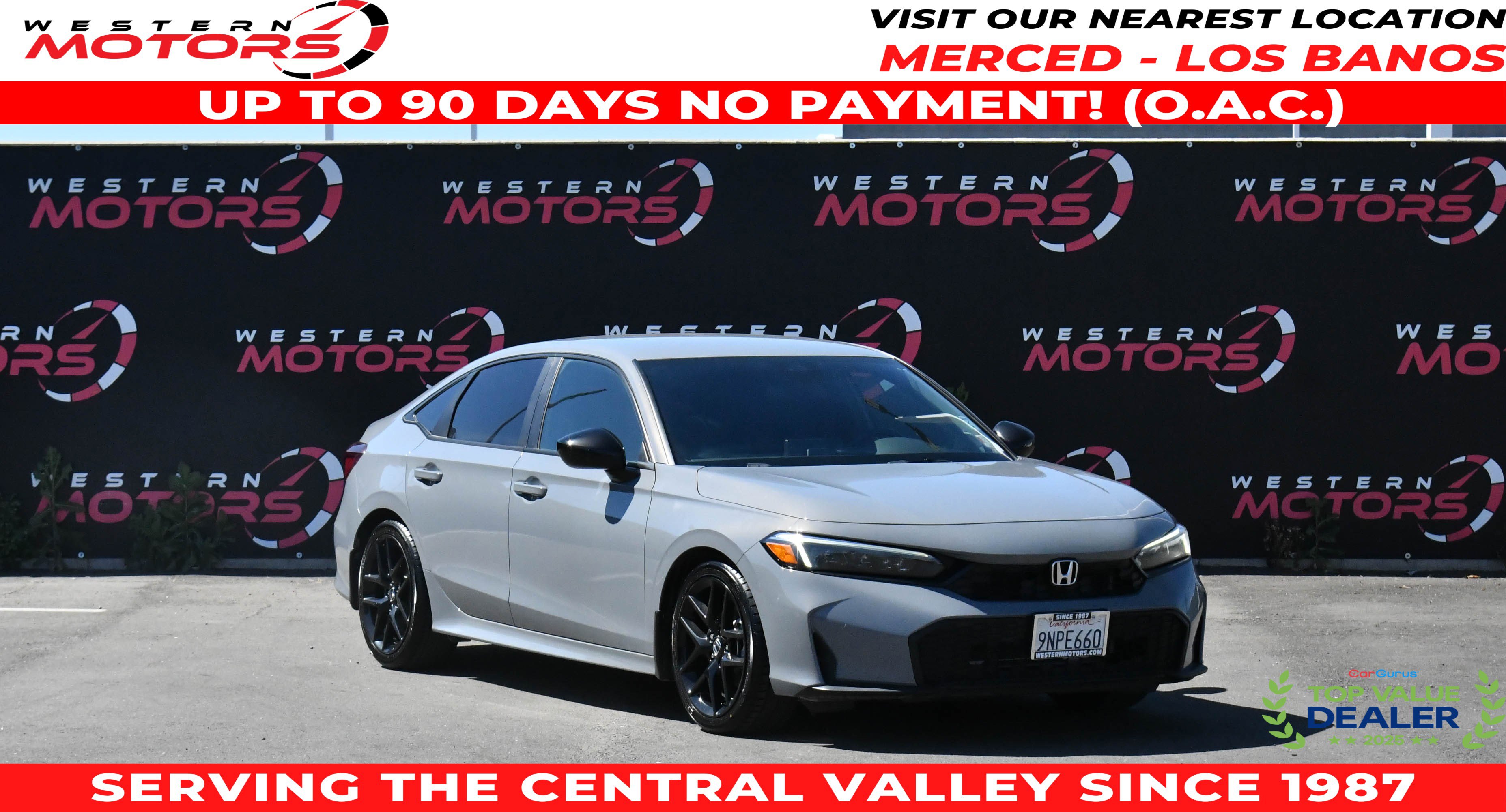 Used 2025 Honda Civic Sport